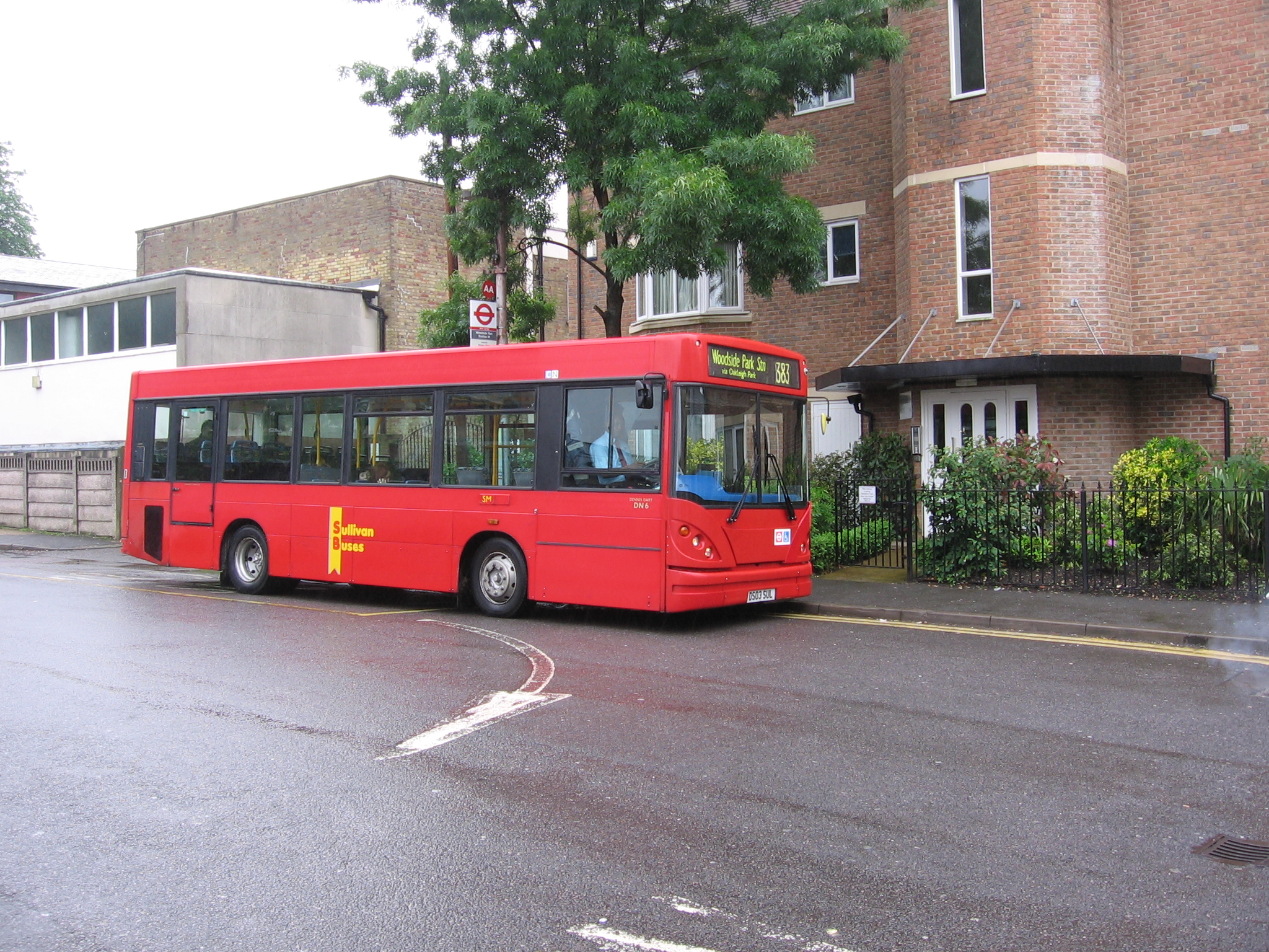 Image of single deck bus